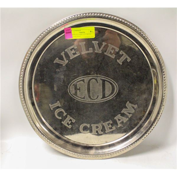 EDMONTON DAIRY ICE CREAM PARLOUR TRAY