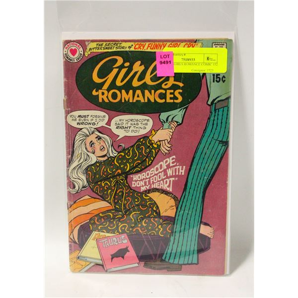 15 CENT GIRLS ROMANCE COMIC 152