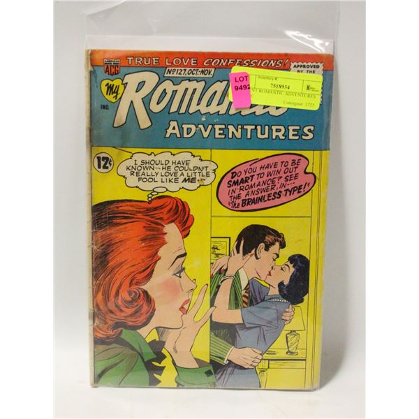 12 CENT ROMANTIC ADVENTURES COMIC