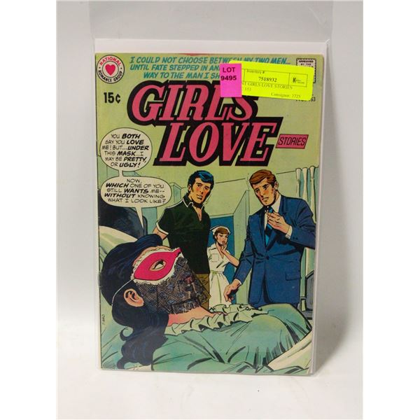 15 CENT GIRLS LOVE STORIES COMIC 153