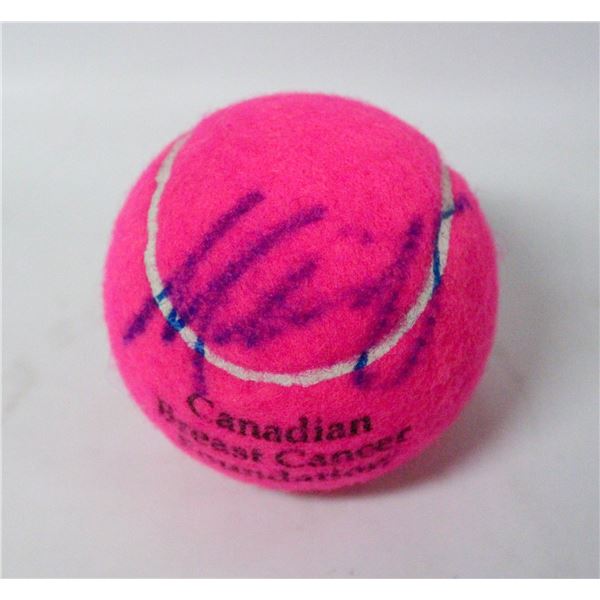 AUTOGRAPHED MARIA SHARAPOVA TENNIS BALL