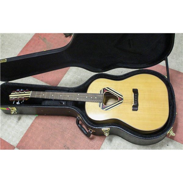 ARTISAN LUTHIER MADE ACOUSTIC GUITAR WITH CASE