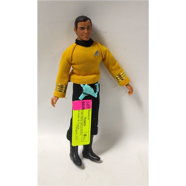 1970S STAR-TREK MEGO DOLL CAPTAIN KIRK W TASER