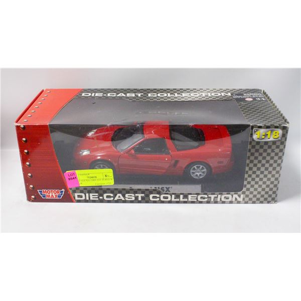 ACURA NSX NA1 DIECAST IN RED W BOX 1:18