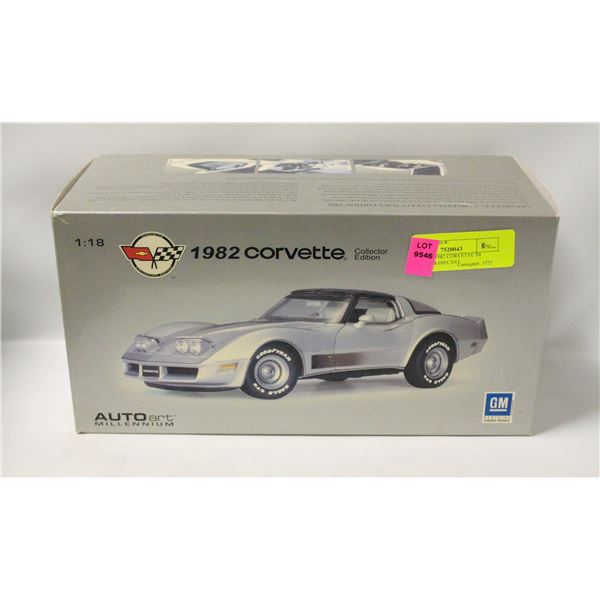 AUTO ART 1982 CORVETTE HI DETAIL 1:18 DIECAST