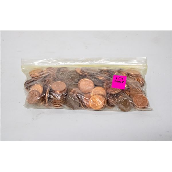 484.95G OF CANADIAN COPPER PENNIES