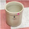 Image 1 : MEDALTA POTTERIES #3 CROCK NO LID