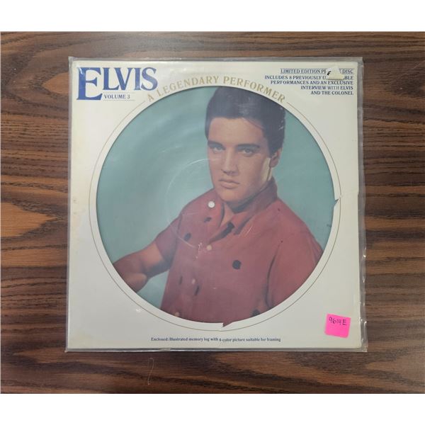 LIMITED EDITION ELVIS PRESLEY VINYL RECORD