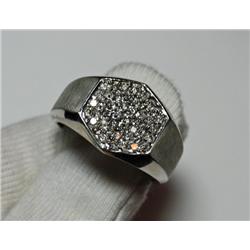 Gent's 1.00 Carat Total Weight Diamond Ring