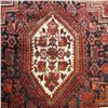 Image 3 : 100% Hand Knotted Made in Iran 6'7"x4'3" Zanjan Region Geometric Pattern Map Low Pile Carpet (386)