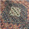 Image 3 : 100% Hand Knotted Made in Iran 9"9"x6'2" Ardebil Sheep Wool Carpet & Wool Root Vegatble Dye (377)