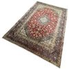 Image 1 : 100% Hand Knotted Made in Iran 11'1" x 7'10" Kashan Region Fluffy Carpet Multi Coloured (361)