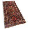 Image 1 : 100% Hand Knotted Made in Iran 6'9"x3'5" Zanjan Geometric Pattern Carpet (383)