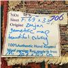 Image 4 : 100% Hand Knotted Made in Iran 6'9"x3'5" Zanjan Geometric Pattern Carpet (383)
