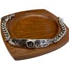 Image 2 : New Pyrrha Sterling Silver "New Beginnings" 7" Bar Bracelet with Bag (Total weight: 20.9 grams)