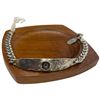Image 1 : New Pyrrha Sterling Silver "New Beginnings" 7" Bar Bracelet  (Total weight: 20.9 grams)