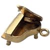 Image 4 : 10KT Gold Grand Piano Charm * Piano Cover Lifts Up (Weight: 2.65 grams)