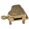 Image 5 : 10KT Gold Grand Piano Charm * Piano Cover Lifts Up (Weight: 2.65 grams)