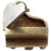 Image 6 : 10KT Gold Grand Piano Charm * Piano Cover Lifts Up (Weight: 2.65 grams)