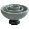 Image 1 : Vintage Japanese Ceramic Insulator (8" diameter x 5" tall)