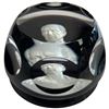 Image 3 : 1970s Franklin Mint "Julias Ceasar" Cameo Paperweight by Baccarat Crystal - Original Box