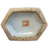 Image 3 : Vintage Chinese Famille Verte Hexagonal Porcelain Vase (4" x 5" x 10" tall)