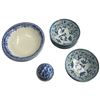 Image 2 : Chinese & British Blue & White Bowls & Porcelain Egg