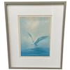 Image 1 : "The Lone Gull - Peggy's Cove, N.S." by Canadian artist William Edward deGarthe * Pencil Signed (Dou