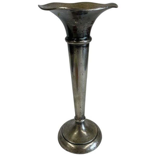 Birks Sterling Silver Weighted Bud Vase * 7.5" Tall (Total weight: 197 grams)