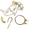 Image 1 : 4.3 Gram of Scrap 10KT Gold - No stones (Broken chain necklace, ring setting, etc. )