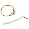 Image 1 : 1.8 Grams of Scrap 10KT Gold - No stones ( ring setting & chain piece)
