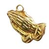 Image 1 : 10KT Yelow Gold Praying Hands Charm (Weight: 1 gram)