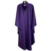 Image 1 : Vintage "Lore Maria Wiener"  Purple Fine Wool Maxi Cape/Coat  - Size  10 -  Like New  Condition