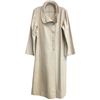 Image 1 : Vintage "Lore Maria  Wiener" Beige Fine Wool Coat * Full Length - Size 14 - Excellent Condition - Mi