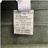 Image 4 : Vintage "Lore Maria  Wiener" Green Fine Wool Pant Suit with Belt - Size 12 - Excellent Condition