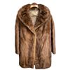 Image 2 : Vintage Hudson's Bay Fur Coat - Fully Lined with Pockets  - 30" long