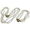 Image 2 : 15" Fresh Water Pearl Necklace & Matching Bracelet (both are triple strand)