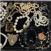 Image 3 : Tray of Faux Pearl & Quality Fashion Jewelry (Display tray not included)