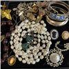 Image 3 : Tray of Fashion Jewelry & a Few Mexican Silver Bracelets * Variety of Materials (Display tray not in