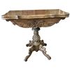 Image 1 : Antique Swivel Top Games Table (17" x 34" x 31" tall when closed)