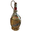 Image 3 : Pressed Glass Decanter Set & 1958 and 1971 Ruffino Bottles