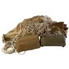 Image 1 : Vintage Military Small Supply Drop Parachute & 2 Canadian Military Shell Dressings (Mark 3)