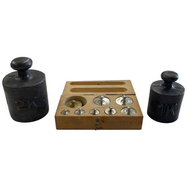 Vintage1 KG & 2 KG Weight & Weight Set for Scales