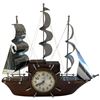 Image 1 : 1940s Sessions "Yankee Clipper" Ship Mantle Clock * 17" x 20" * Excellent Condition
