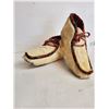 Image 1 : Pair of Vintage Norwegian Sami Reindeer Fur Shoes * 10" Long sole