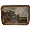 Image 2 : Vintage English  "Sweets of Purity" Tin and a Pectoral Tin Tray