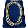 Image 2 : Camrose & Kross JBK Triple Strand Faux Pearl Necklace with Emerald Crystal Clasp