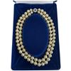 Image 2 : Camrose & Kross JBK Double Strand Faux Pearl Necklace with Blue Crystal Clasp
