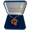 Image 1 : Camrose & Kross Enameled Egg Pendant Watch on Chain