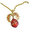 Image 2 : Camrose & Kross Enameled Egg Pendant Watch on Chain